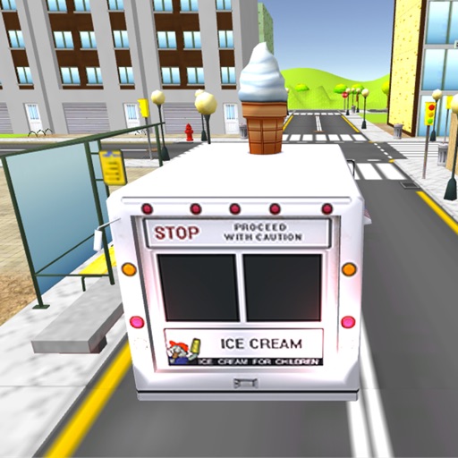 Ice Cream Delivery Truck Simulator 3D Icon