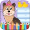 Icon My Pet Puppy Coloring Book Drawing for Kid Games