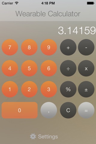 Wearable Calculator for Apple Watch screenshot 4