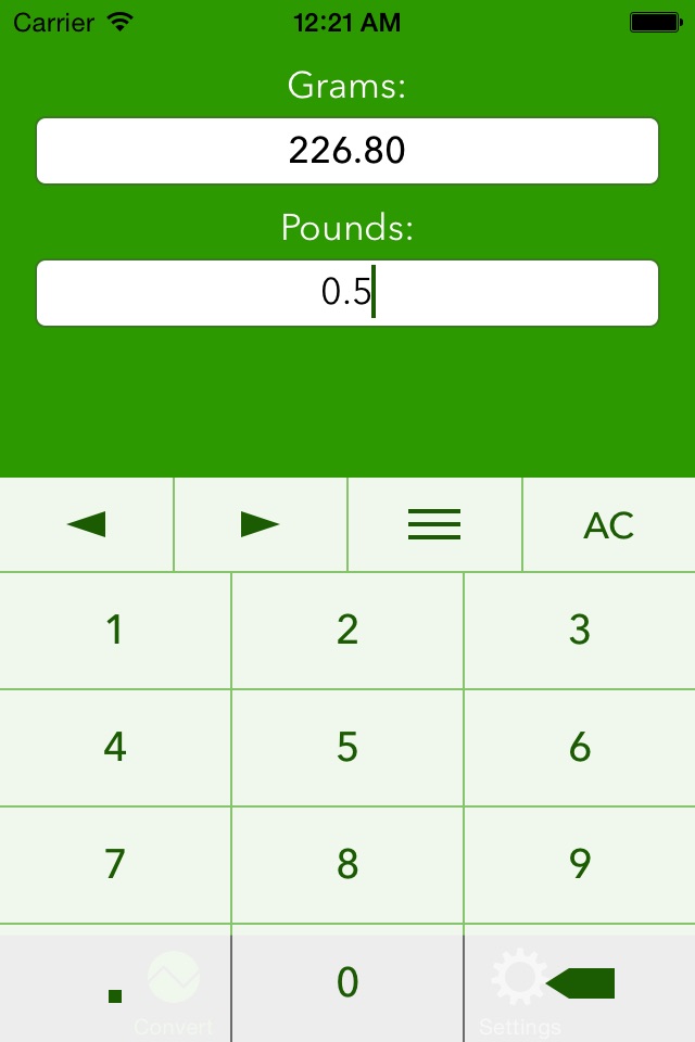 Pounds To Grams – Weight Converter (lb to g) screenshot 2