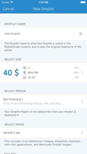 Droopls - full-featured control panel for DigitalOcean(圖5)-速報App