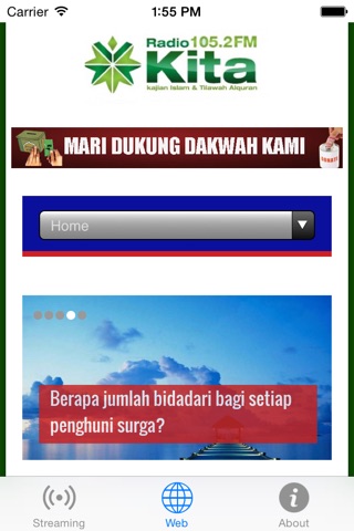 Radio Kita 105.2 FM screenshot 2