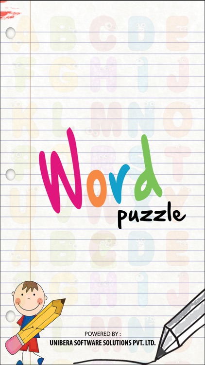 Word Puzzle - make words from letters