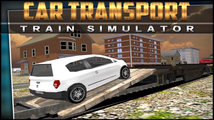 Car Transport Train Simulator screenshot-3