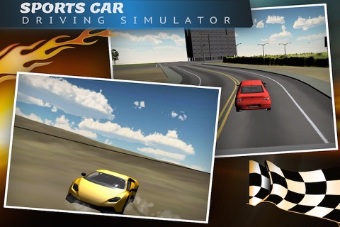 Sports Car Driving Simulator - Realistic 3D Driving Test Sim Games screenshot 4