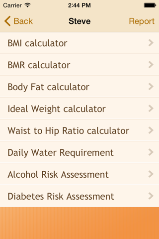 My Health Tracker! screenshot 3