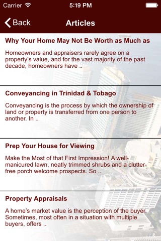 Cornerstone Properties screenshot 2