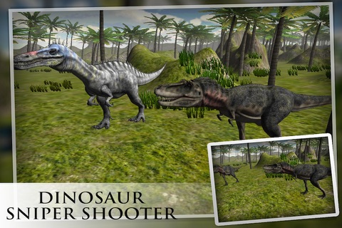 Dino Snipe Shooter – Realistic 3D Dinosaur Hunter Game Free screenshot 3