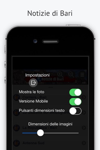 Notizie di Bari screenshot 4