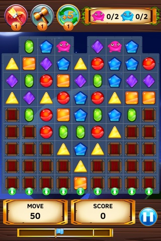 Crystal Match - Unlimited Life Version screenshot 2