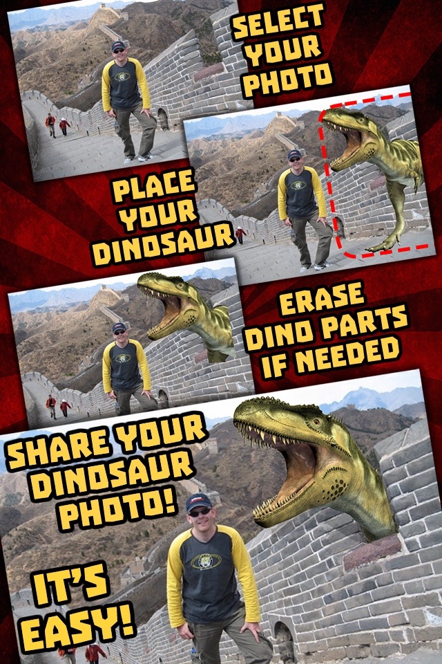 Jurassic Paint - Add Dinosaurs To Your World! screenshot 2