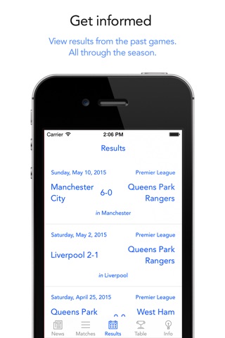 Go Queens Park Rangers! — News, rumors, matches, results & stats! screenshot 3