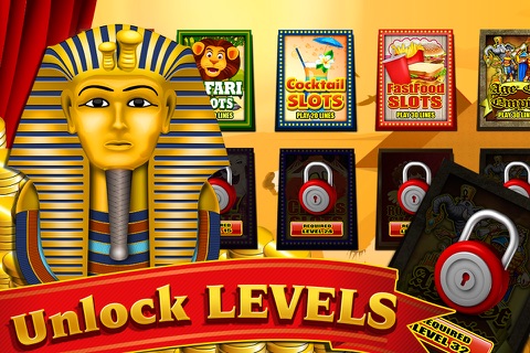 Lucky 777 slots of Pharaoh in Egypt King of the Gods Vegas screenshot 2