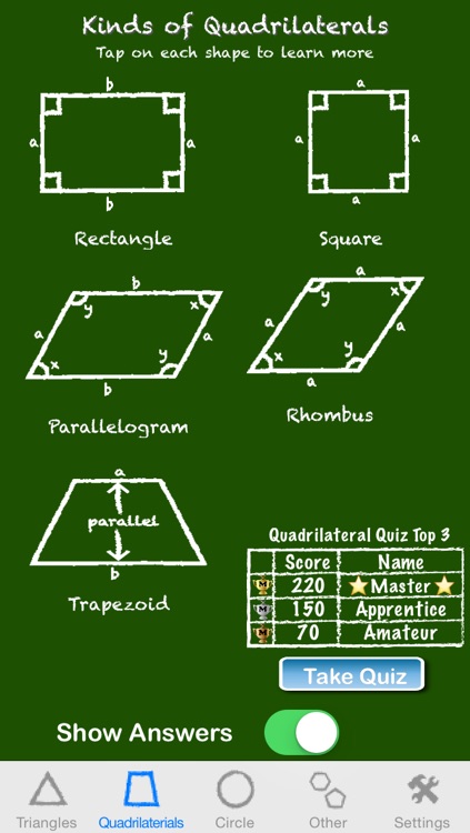 Math App - Geometry I