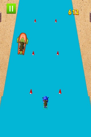 Banana Boat Speed Race - Monkey Water Mischief screenshot 2
