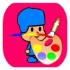 Coloring Book Kids For Pocoyo Edition