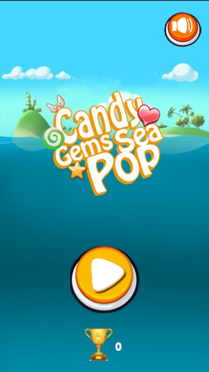 Candy Gems Sea Pop Free screenshot-3