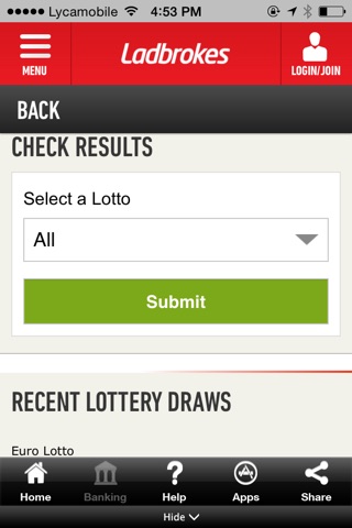 Ladbrokes Lottos - Bet on Irish Lottery, 49s, Spanish Lotto, New York Lottery and much more! screenshot 4