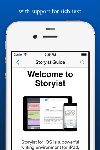 Storyist screenshot 3
