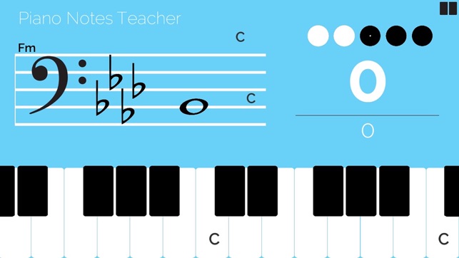 Piano Note Teacher(圖5)-速報App