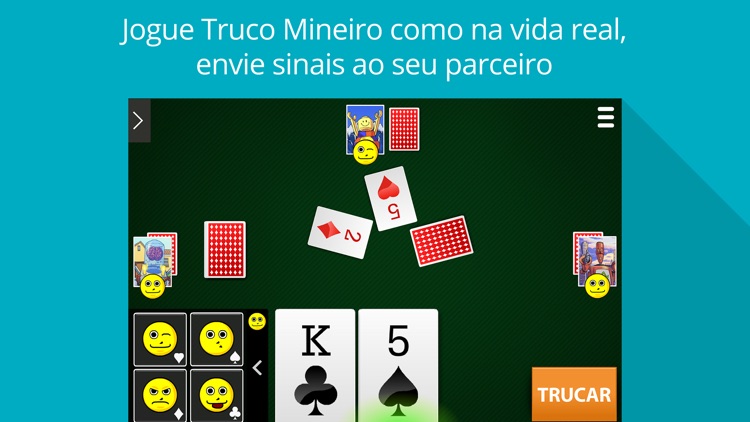 TRUCO Online e Gratuito - Mega Jogos para PC ou Celular 