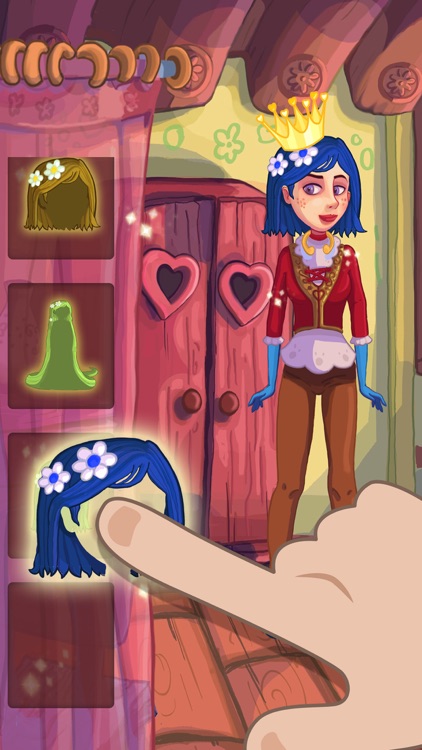 Dress up princess Rapunzel – Princesses game