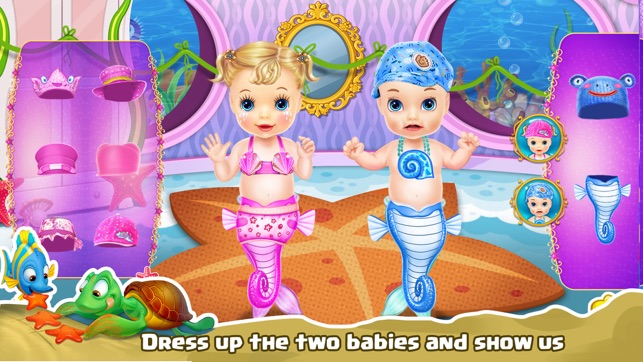 Mermaid newborn twins baby care(圖2)-速報App