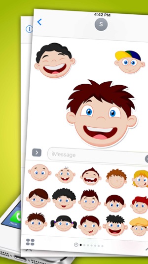 Funny Baby Expressions Emoticons Sticker