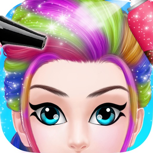 Funky Hairstyle - Teens Hair Salon Girls games iOS App