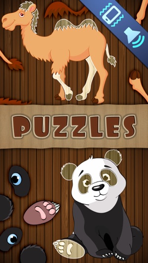 Animal Puzzles Games: little boys & girls puzzle(圖1)-速報App