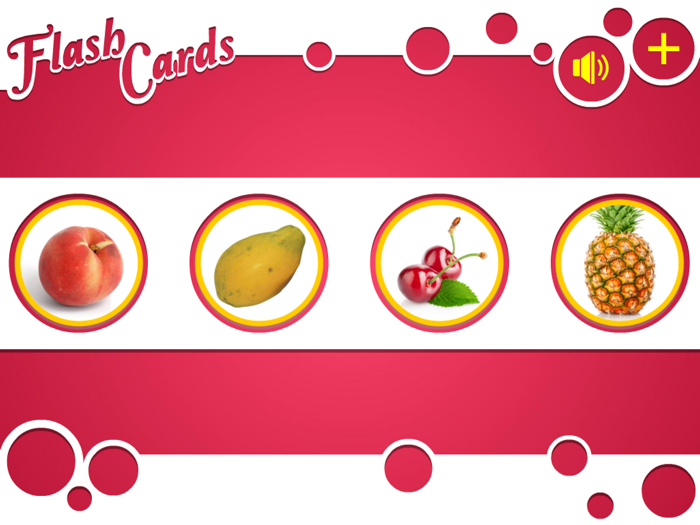 Flash Cards - Fruits