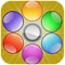 The aim of Bubble Shooter is to collect as many points as possible