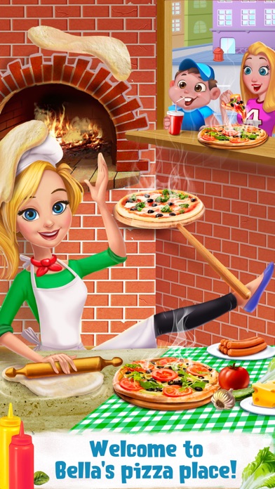Bella's Pizza Place - Italian Food Maker Screenshot 1
