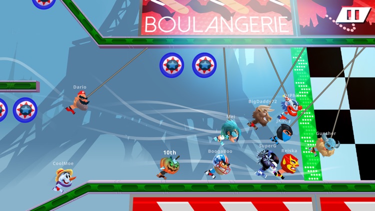Rope Racers - Fun Multiplayer Racing Game screenshot-3