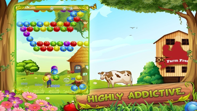 Fruit Charm - New Free  Bubble Shooter Match 3 screenshot-3