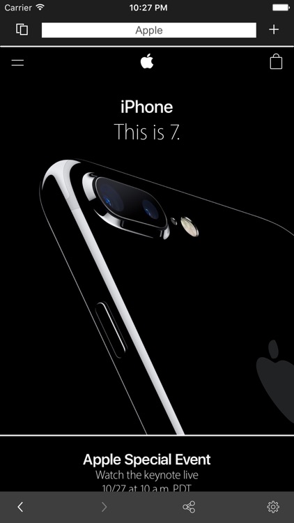 T Browser - Cool web browser for you