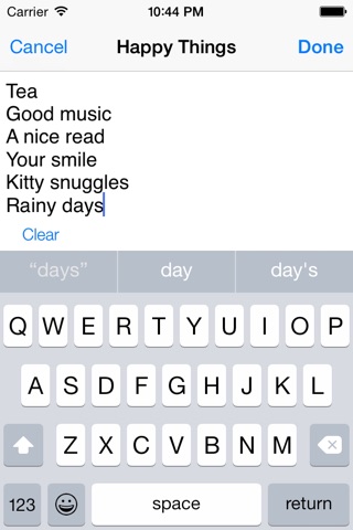Happy Things screenshot 2