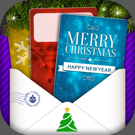 Merry Christmas & Happy New Year Greeting Cards icon