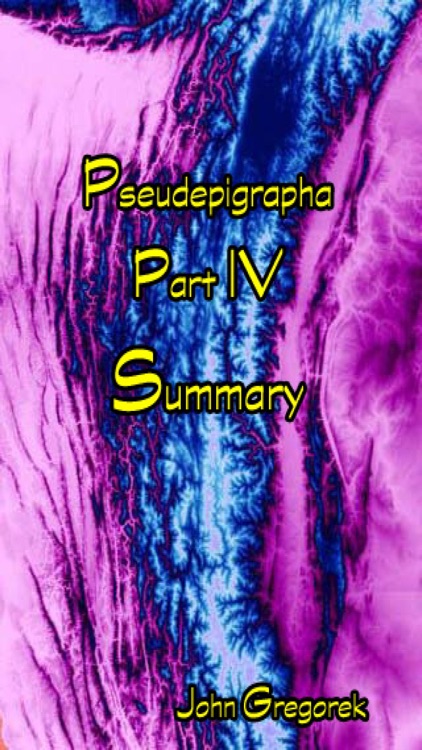 Summary Pseudepigrapha Books (part-4)