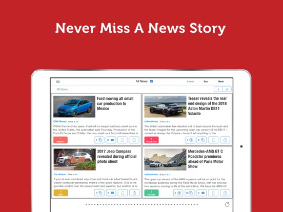 Auto & Automotive News - Newsfusion screenshot