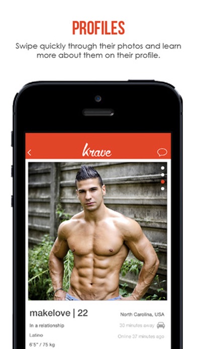 How to cancel & delete Krave- Gay Chat, Gay Dating from iphone & ipad 4