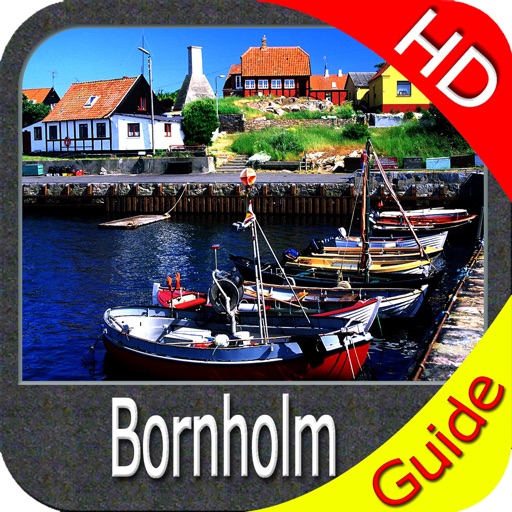 Bornholm HD GPS Nautical chart icon