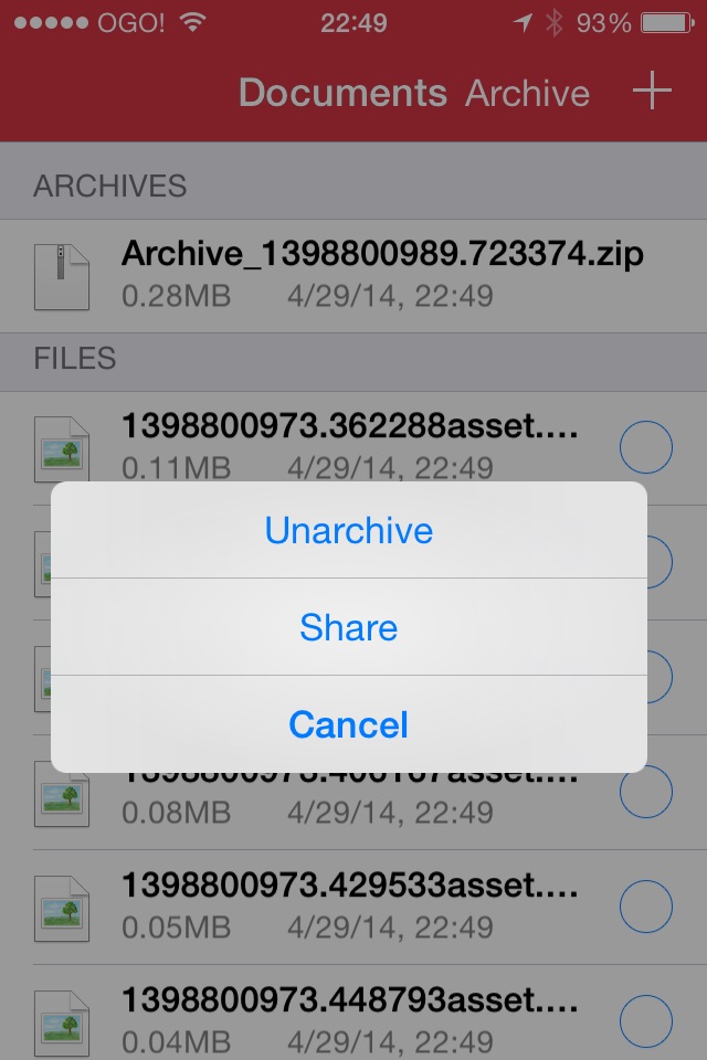 ZIP - ZIP UnZIP Archiver and Tool screenshot 4