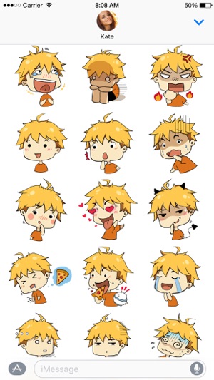 Hiroki stickers ~ the boy with golden hair(圖4)-速報App