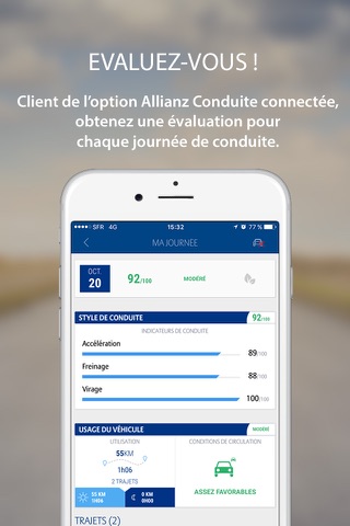 Allianz Conduite connectée screenshot 2