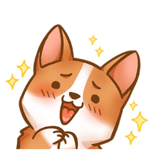 Corgi The Boss Stickers icon