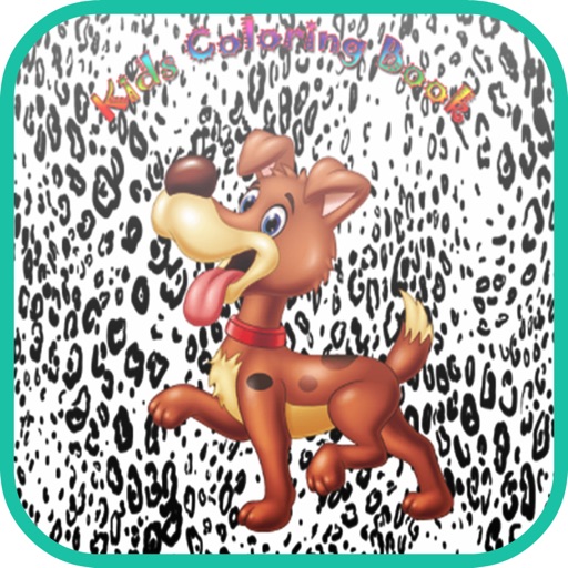 dog daily shows coloring book iOS App