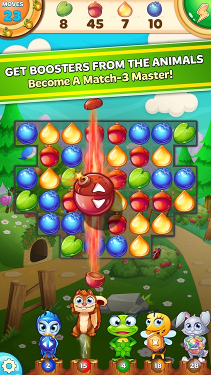 Forest Rescue: Match 3 Puzzle
