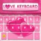 Love Keyboard Theme Cute Skins & Background Change