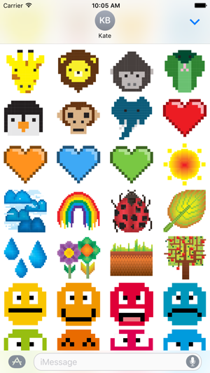 8-bit Stickers for iMesssage(圖4)-速報App